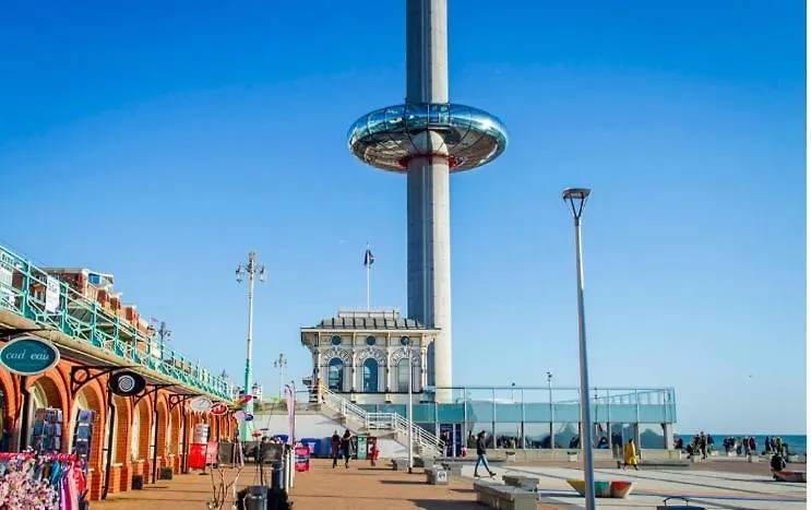 Brighton Pavilion Modern Apartment Near The Beach - Parking Available